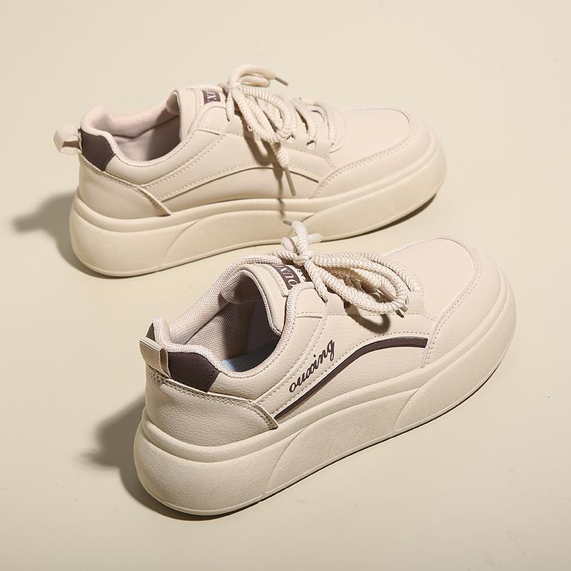 Fashion White Shoes for Womens Sneakers Shoes Casual Flats Sneakers Female Fashion Comfort Vulcanized Platform Shoes Zapatos De Mujer