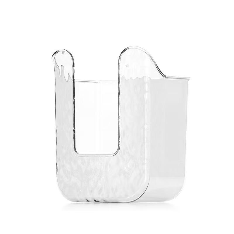 Wall-Mounted Wet Wipe & Tissue Box, Punch-Free, Upside-Down Design for Bathroom or Kitchen Use