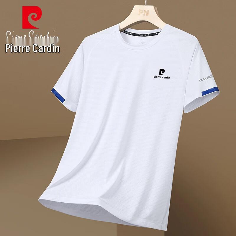 

Мужская футболка с коротким рукавом из ледяного шелка Pierre Cardin L