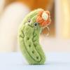 Plush Vegetable Toy Keychain With Soft Pp Cotton Filling For Kids And Collectors