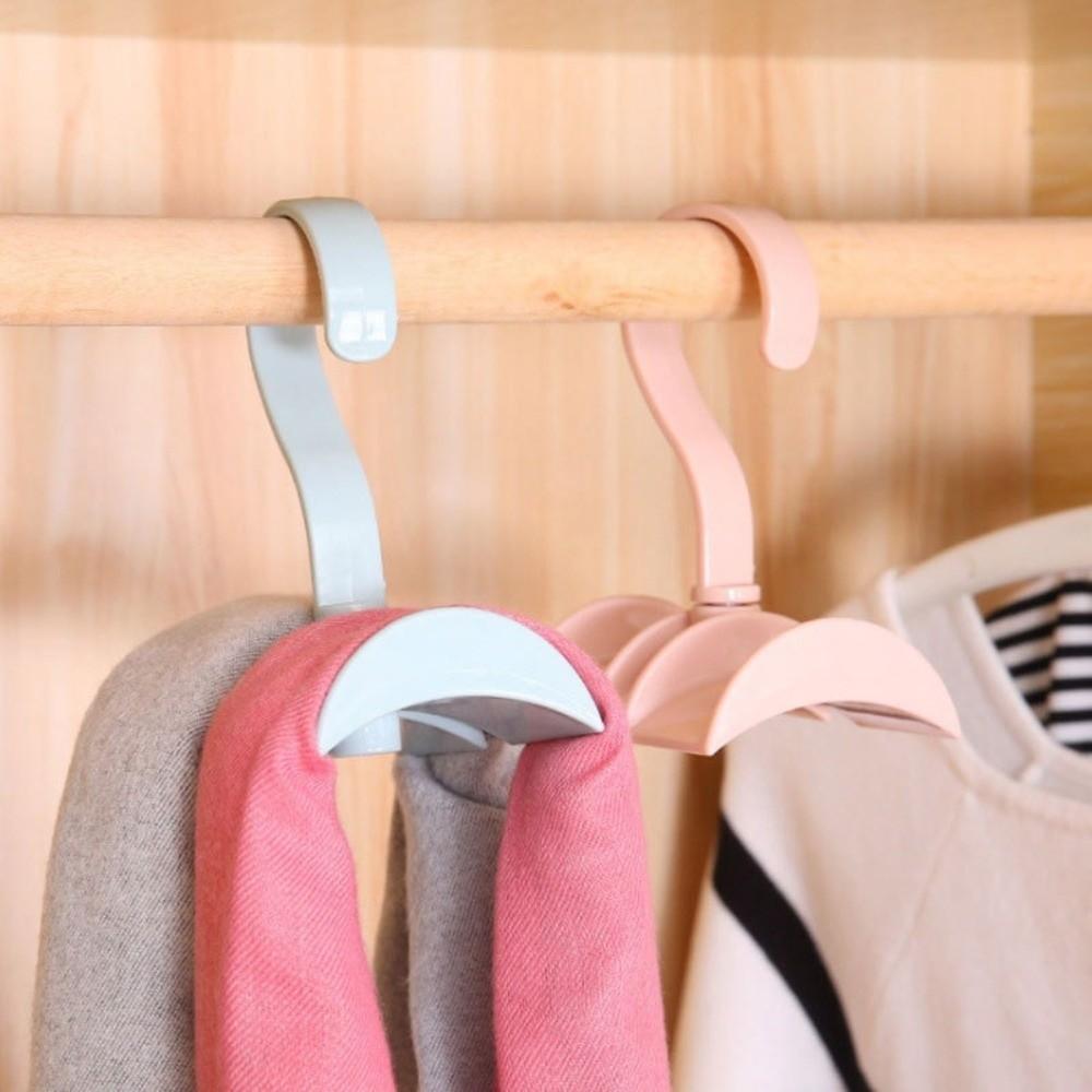 Wall Mounted Arched Hanger 360° Rotatable Purse Hanger Belt Rack Home Organization