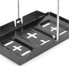 Corrosion-Resistant Steel Battery Holder Universal Battery Hold Down Tray Adjustable Bracket Clamp Battery Storage Tray