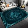 Celtic Tree of Life Rug for Nordic StyleHomes Ancient SymbolismBlue GreenDecorativeCarpet Anti Slip Carpet Can Be Machine Washed