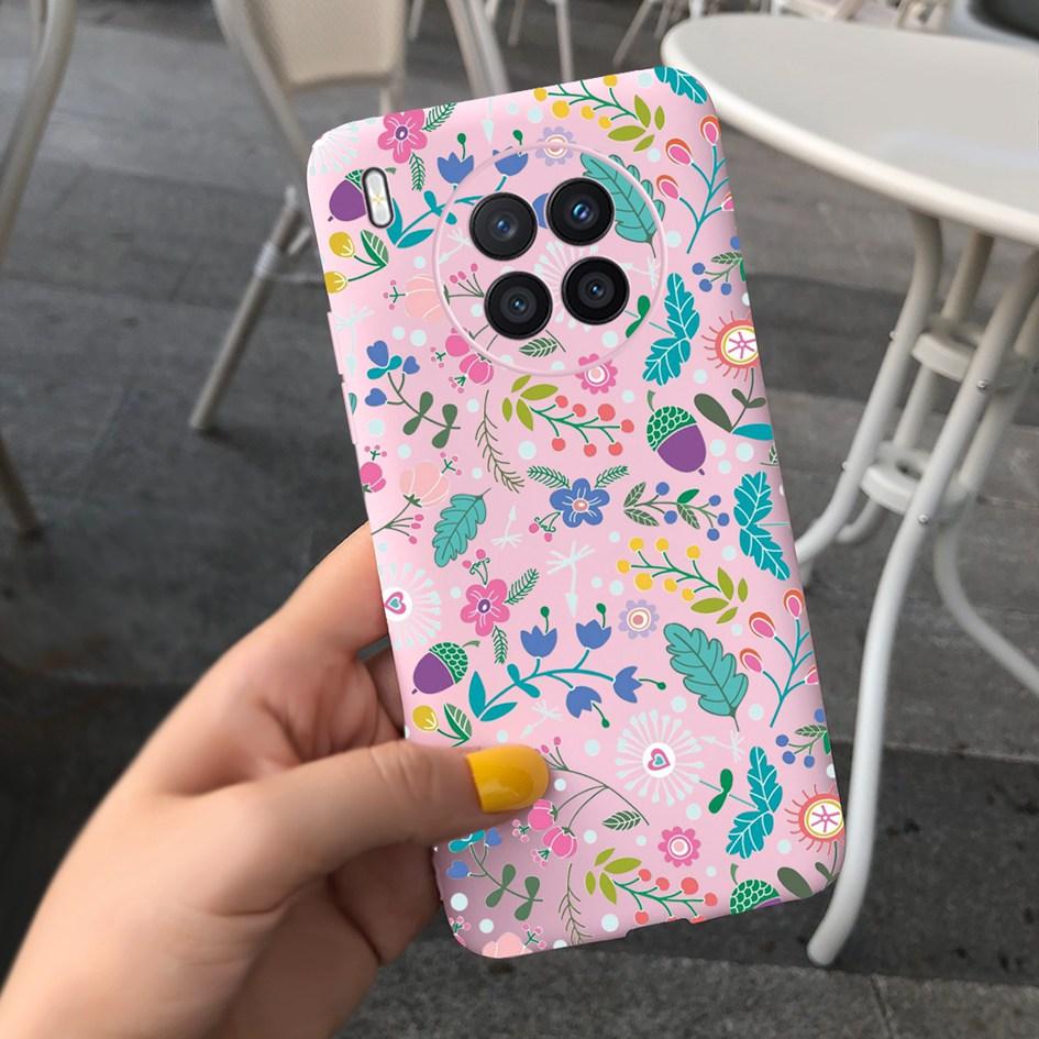Sunflower Case For Honor 50 Lite Cover On Huawei Nova 8i Phone Case Fashion Painted Soft Back Cover For Honor50 Lite Nova8i Capa