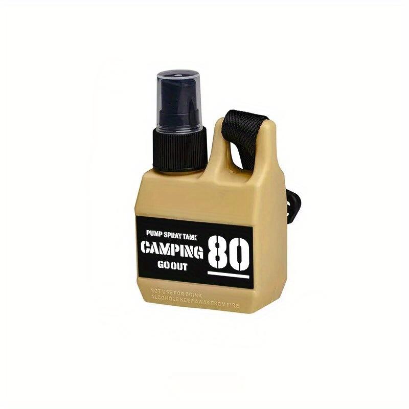80ml Lahvička s pumpičkou na sprej, Emulzní lahvička, Přenosné prázdné kosmetické nádobky s přezkou, Plnitelné na alkohol, parfém, pro venkovní kempování, turistiku