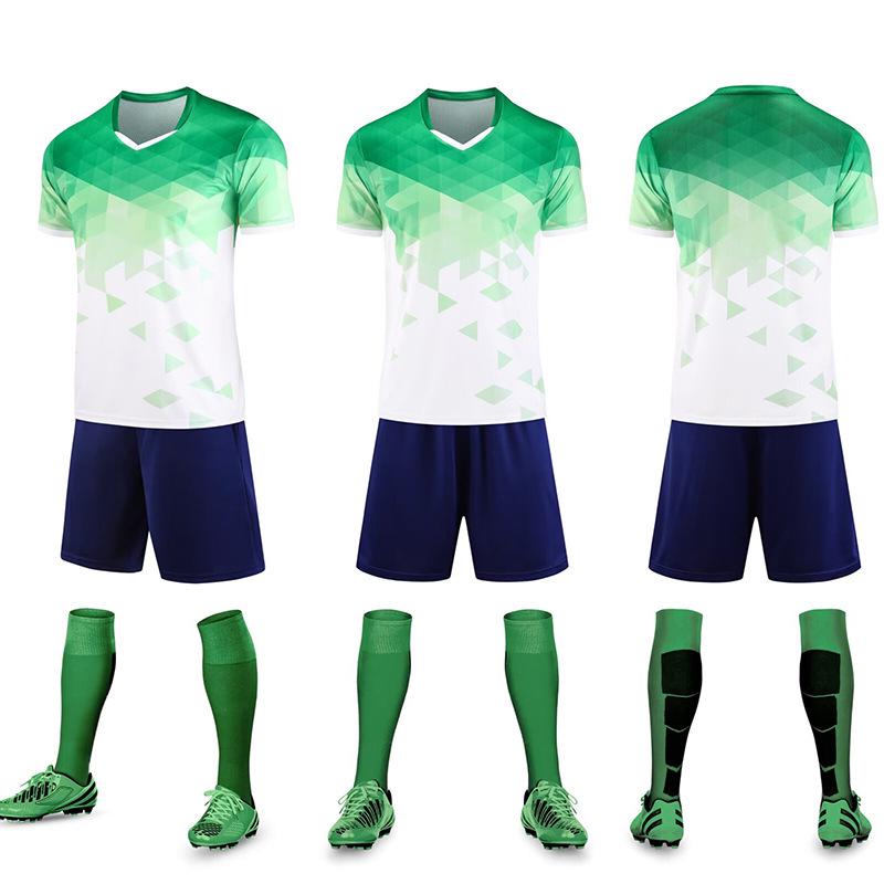 Youth Training Camp Sports Uniform - Adult & Kids Quick-dry Football Set