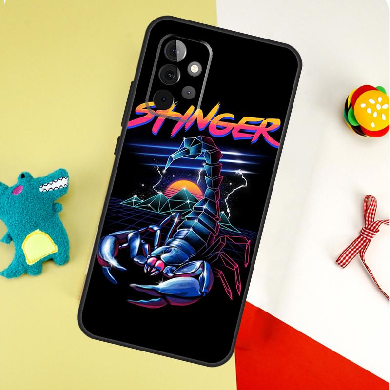 Scorpion For Samsung Galaxy A55 A35 A15 A54 A34 A14 A53 A33 A13 A05 A06 A16 A22 A32 A52 Phone Case