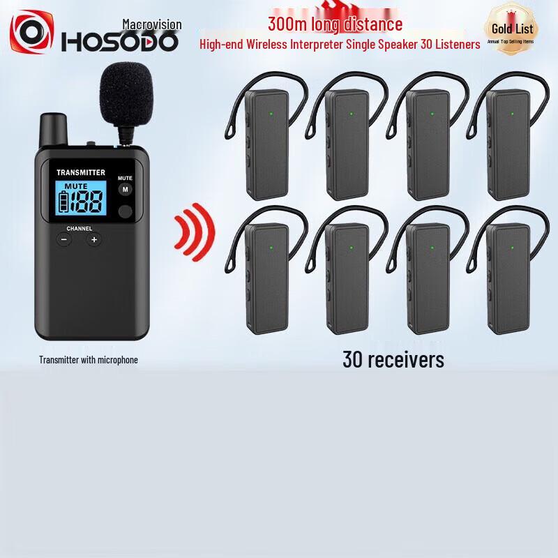 

HSD-11T30 Wireless Tour Guide System (CN version)