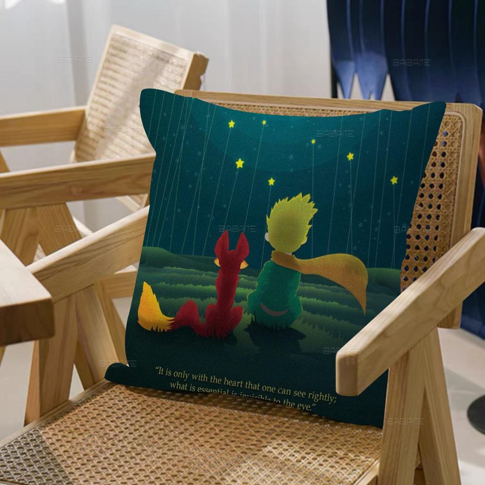 Poszewka na poduszkę Mały Książę Poszewka na poduszkę Dekoracja Poszewka na poduszkę Poszewka z nadrukiem na sofę