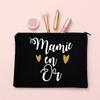Thank You Grandma for All These Magical Moments Print Makeup Bag Travel Toiletries Organizer Bags Women Cosmetic Case Mamie Gift