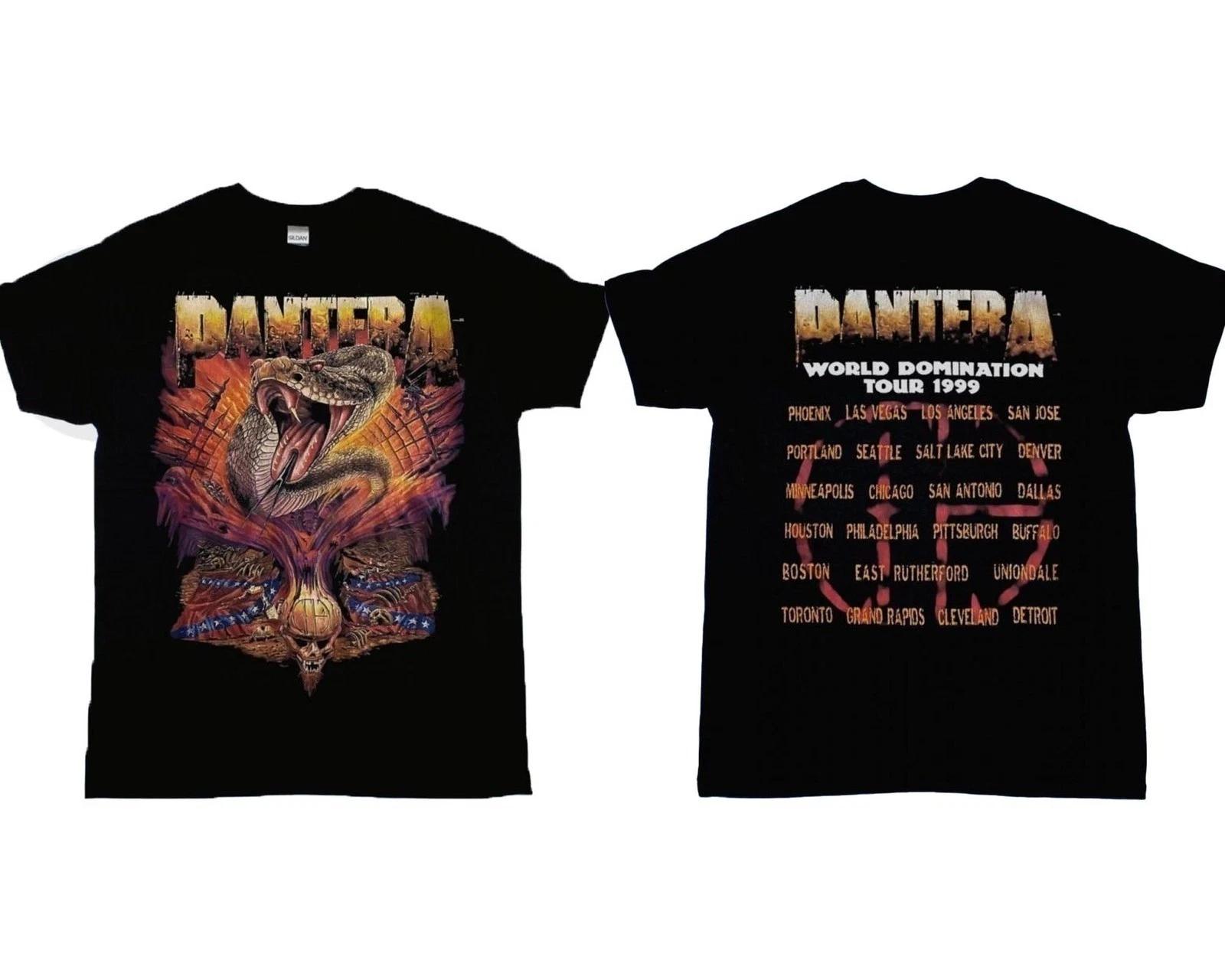 

VTG 1Pantera World Domination Tour 1999 T-Shirt Unisex S-5XL M