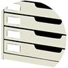 Kokuyo LC-Y5M Letter Case, Steel Drawers, A4 Horizontal, 5 Tiers