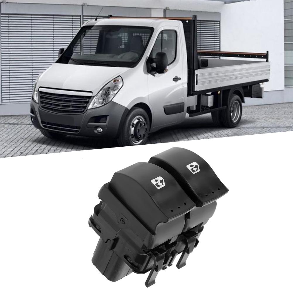 Front Right Electrocar Window Switch Double Button Accessory Fit for Renault 8200060045