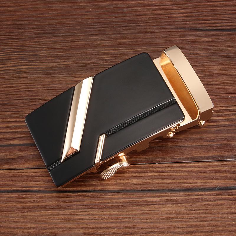 

Чоловічий автоматичний ремінь із сплаву 3,5 см з пряжкою