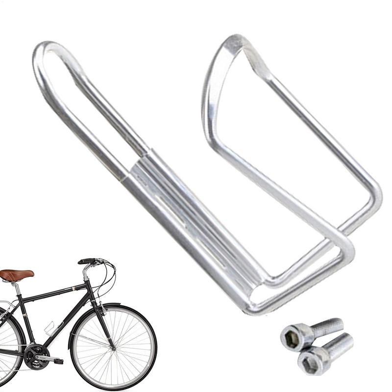 Aluminum Alloy Bicycle Bottle Holder Cycling Bicycle Drink Water Bottle Rack Holder Mount for Mountain Folding Bike Cage