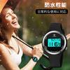 Digital Wristwatch for Women, Slim Design, Unisex, Stylish, Waterproof, Black, Simple, Sporty Watch with Multifunctional Features: Alarm/Date/Day/Stop