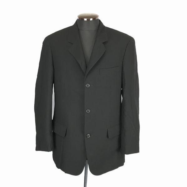 CHARLES JOURDAN Made in Japan Single Suit Set Wool Black Men’s M Formal(USED)