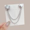 Pants Cuff Chain Magnetic Buckle No-Sew Pants Leg Anti-Dragging Magic Tool Clothing Cuff Rolling Edge Fixing Clip Invisible Adjustable Buckle