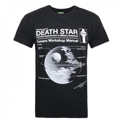 Official Mens Haynes Manual Death Star T-Shirt