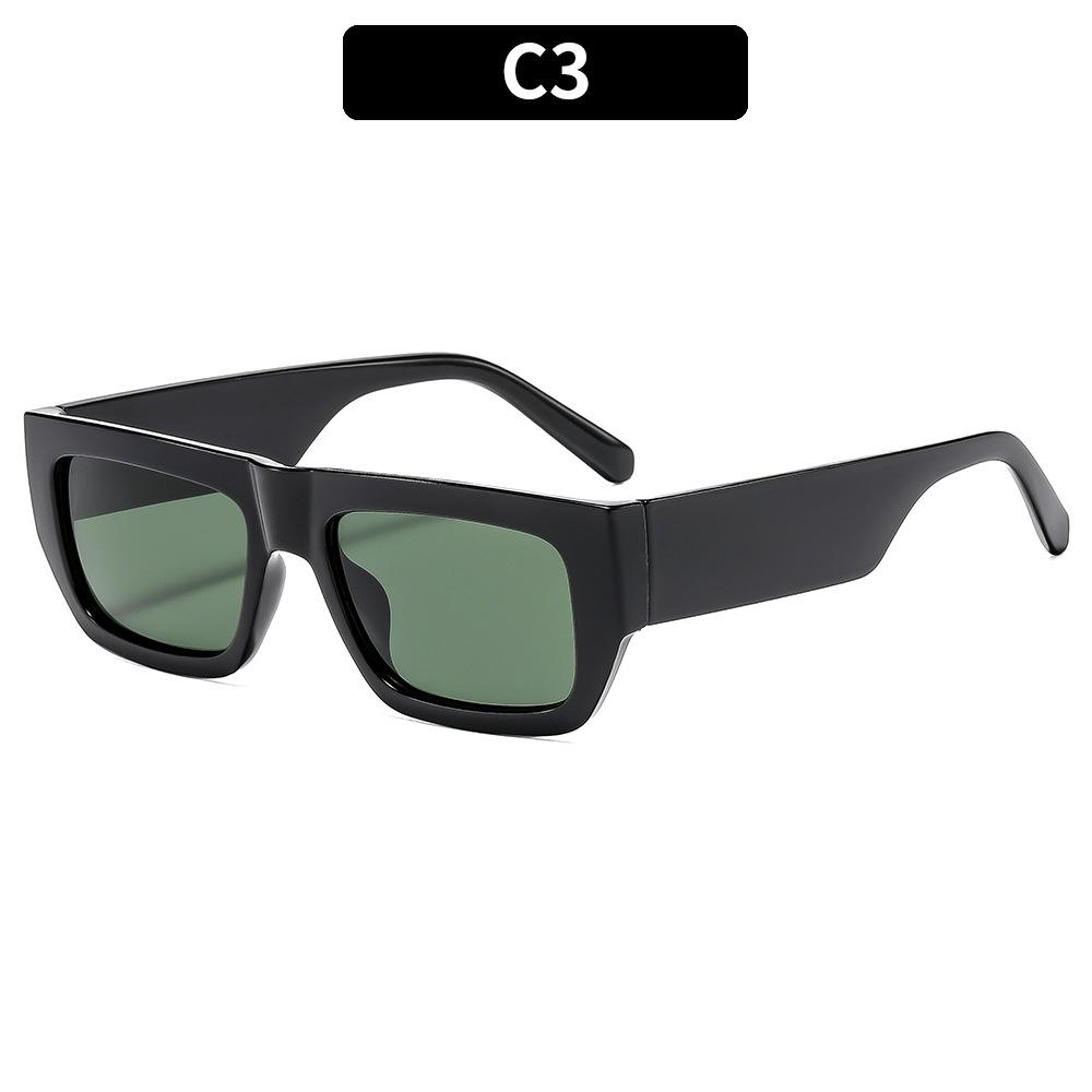 New fashion trendy brand men's and women's sunscreen sunglasses, European and American ins Internet celebrity sunglasses personalized sunglasses