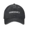 Bridges Death Stranding Gioco Cappellino da Baseball Vintage Denim Usurato Snapback Unisex Estivo Outdoor Non Strutturato Morbido Cappello