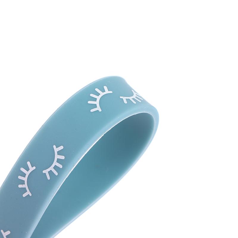 Silica Gel Wrist Strap Silicone Grafting Eyelash Tweezers Bracelet Wrist Strap Makeup Tool For Girl