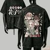 Toilet Bound Hanako kun Πλυμένο T-shirt 2026 Νέο Μοντέλο ρούχα με προσωπικότητα μπλουζάκι Ρούχα για όλο το χρόνο Ρετρό Μόδα Βίντατζ Φαρδύ δώρο