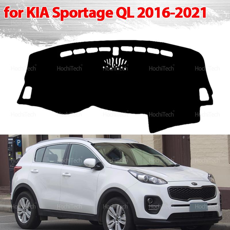 Dashboard Cover Protective Pad for KIA Sportage QL 2016- Car Accessories Dash Board Sunshade Anto-UV Carpet LHD RHD