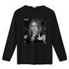 Avril Lavigne Complicated Rock Style T Shirt For Women Girls Vintage Washed Comfortable Versatile Stretched Soft Fashion