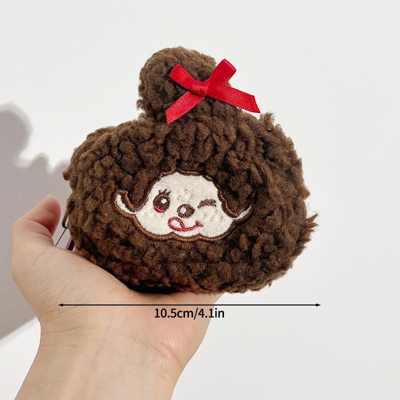 Cute Monchhichi Moneybag Cartoon Monchki Zipper Bag Purse Kawaii Backpack Hanging Keychain Charms Pendant Fans Favor