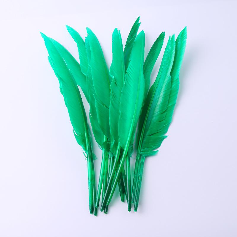 Diy Hunchback Big Feather Wedding Crafts Wing Pen Diy Jewelry Accessories Handmade Decorative Materials