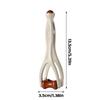 Solid Wood Finger Massage Roller with 360° Rollers Clip Design Finger Massager Acupressure Stick for Hand Meridian Relief