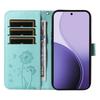 For Oppo Reno14 5G (China)/Oppo Reno14 F 5G/Oppo Reno14 5G (Global) Leather Wallet Case with Strap Dandelion Imprint Phone Stand Cover