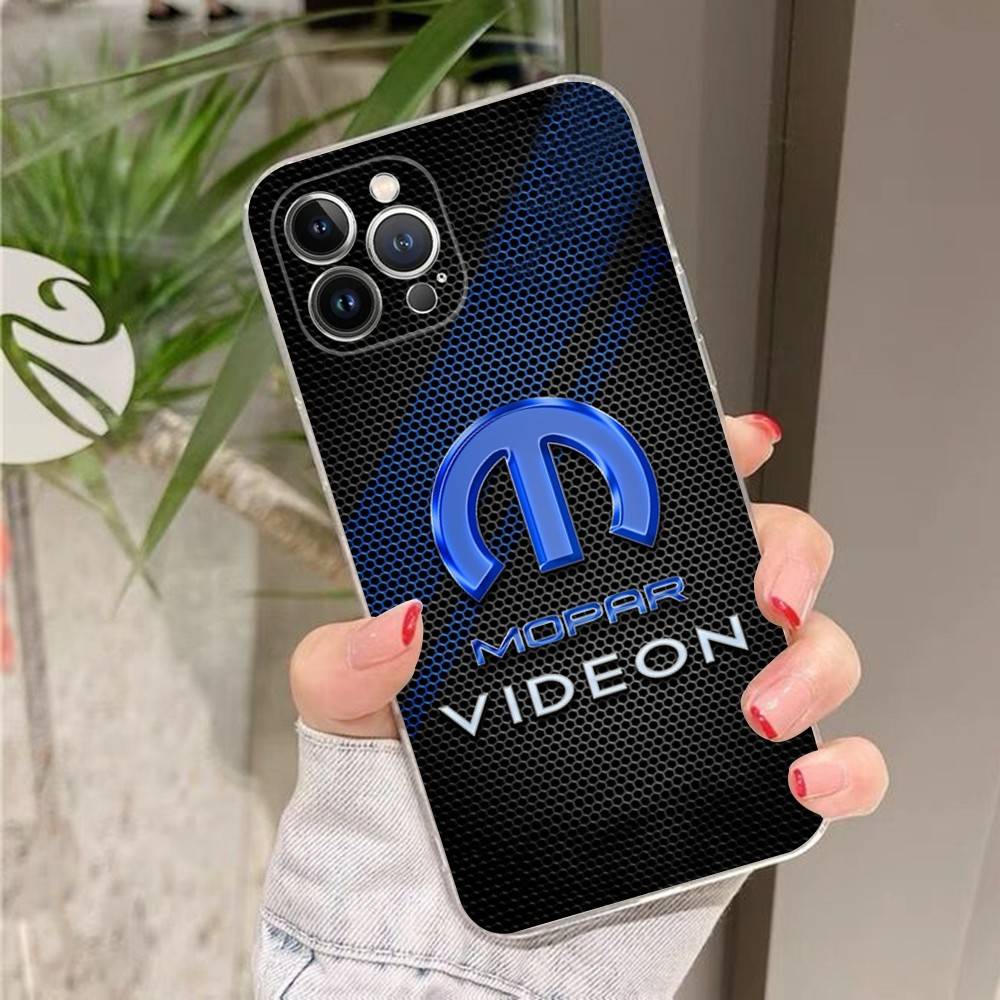 M-MOPAR Magnetic Wireless Phone Case For IPhone 17 16 15 14 13 12 11 Pro Max 13 12 Mini 17Air 16e Clear Cases