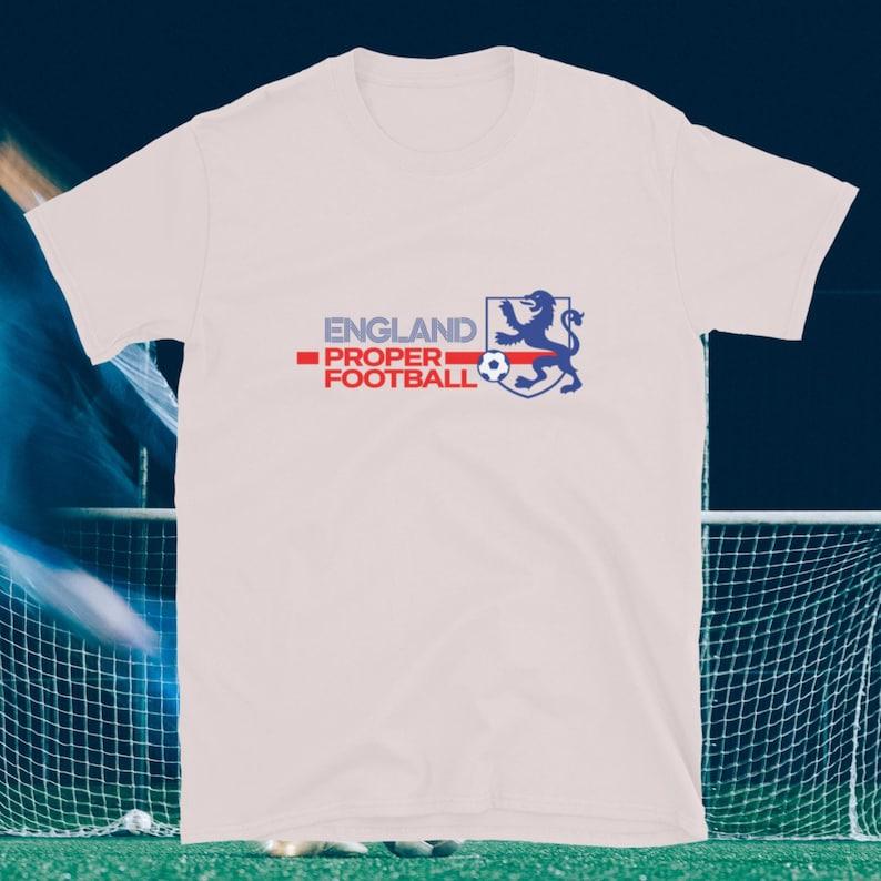 England - Proper Football T-Shirt 4XL
