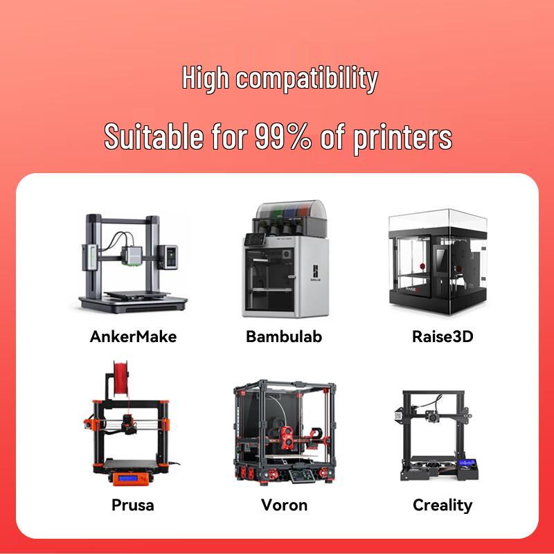 Weiqi Standard PLA 3D Printer Filament 1.75mm CN plug (adapter included)