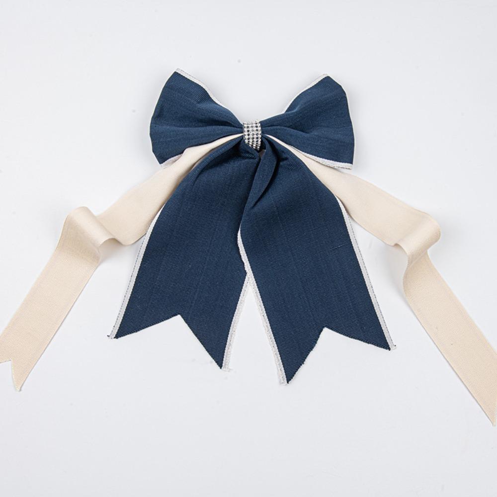 

Bowknot Curtain Rope Holders Cartoon Doll Storage Tie Fashion Curtain Holdbacks Home Decor темно-синий