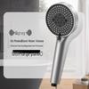 5-Speed Handheld Shower Head with Large Panel & Water Filter for Enhanced Bathing Experience