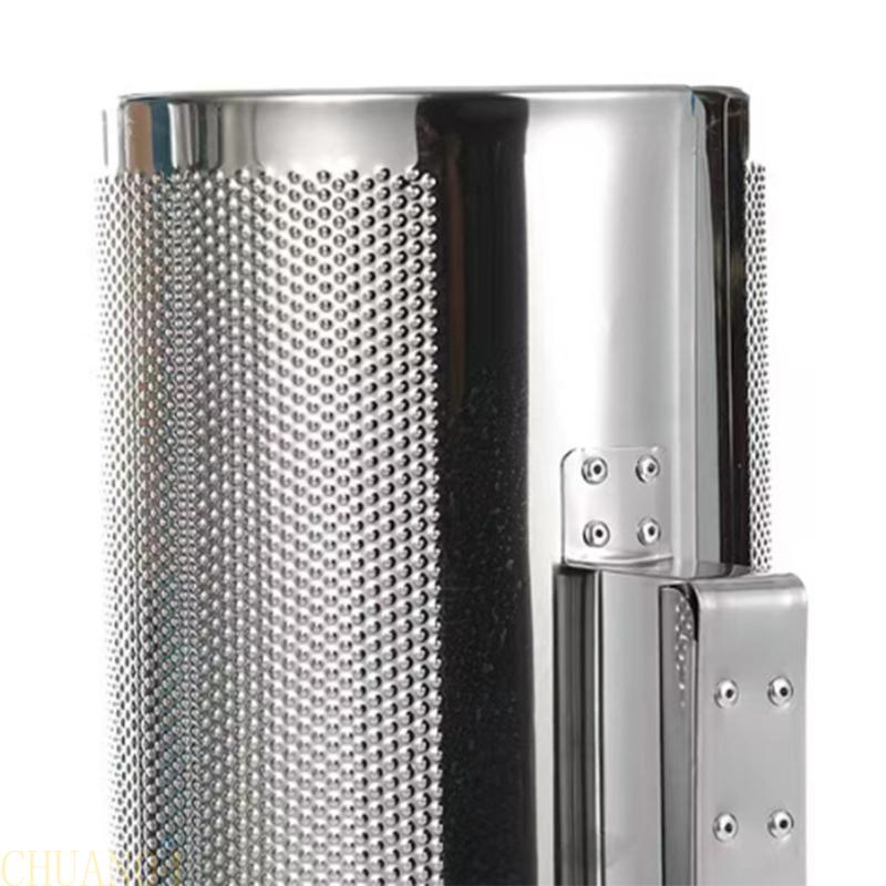 A1A2 Guiro Shaker Instrument Tool Set with Scraper for Performances Professional Percussion Guiro Metal Guiro Instruments