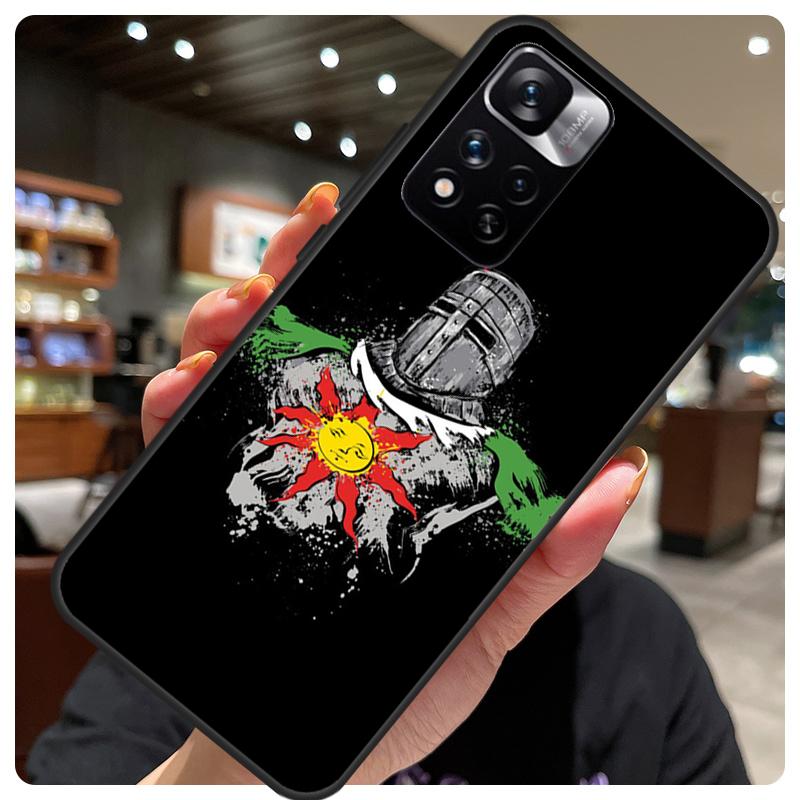 Praise the Sun Dark Souls For Redmi Note 11 Pro Case For Redmi Note 12 8 9 10 Pro 8T 9S 10S 11S 12S 12C 9C 10C Coque