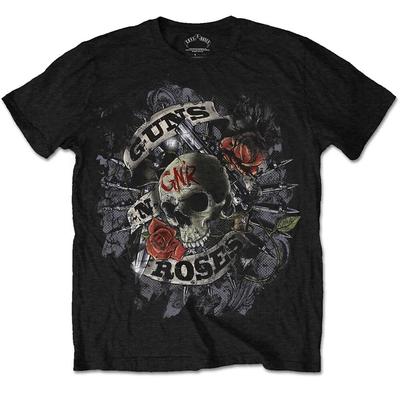 Official Guns N Roses T Shirt Firepower Black Classic Rock Mens Tee Slash