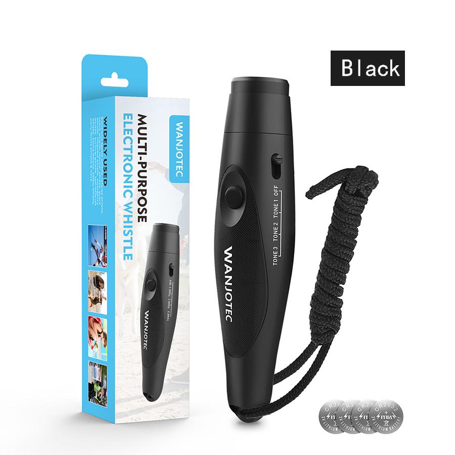 

Электронный спортивный свисток - 3 режима звука с шейным шнурком для тренеров, учителей физкультуры и судей чёрный