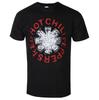 Red Hot Chili Peppers Band Blood Sugar Sex Magik Quattro Lati Ritratto del Membro Rosa Spinosa Rosa Grafica Vintage Copertina Album T-shirt