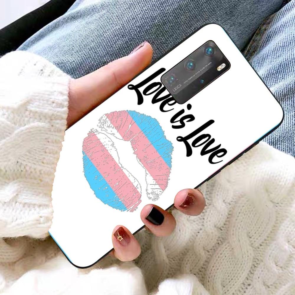 T-Transgender Love Phone Case For Huawei P 8 9 10 20 30 40 50 Pro Lite Psmart Honor 10 Lite 70 Mate 20lite