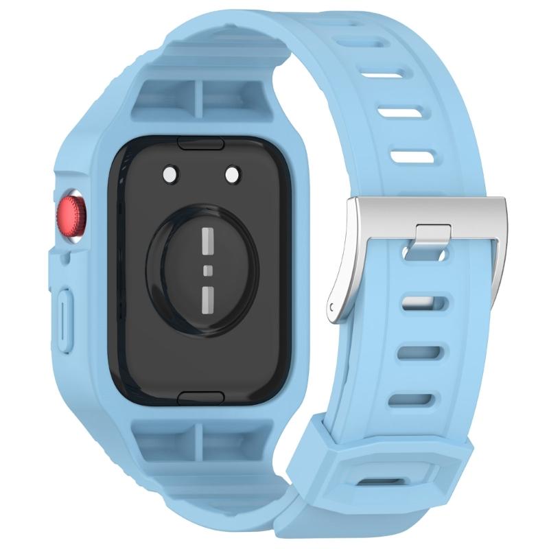 Soft Silicone Watch Bands for Watch Fit 3 Women and Man Sports Watch Bands Integrated Replacement