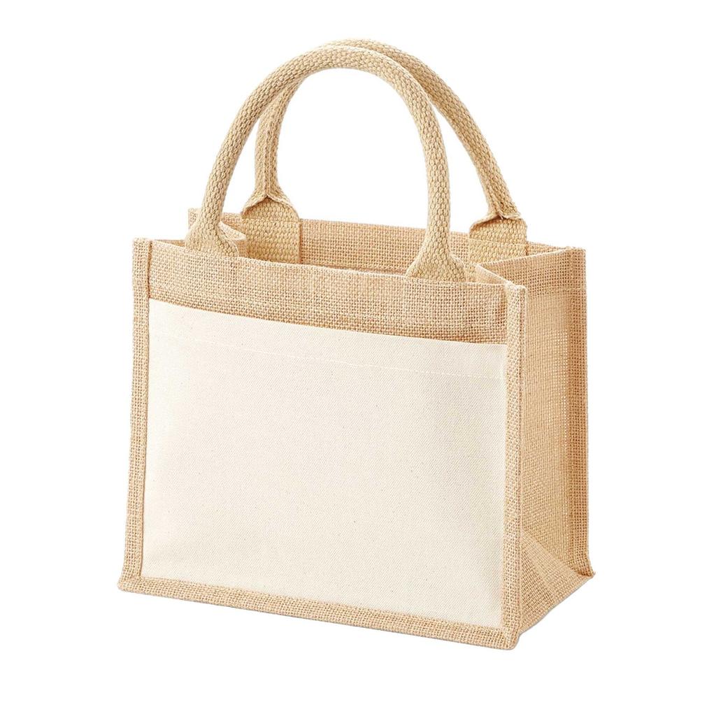 Westford Mill Sacchetto regalo tascabile in iuta