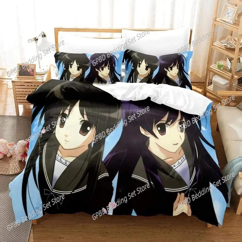 3D Print Anime Myself Yourself Bedding Set Bedroom Soft Modern Bedspreads Comefortable Duvet Cover Quilt Cover And Pillowcase