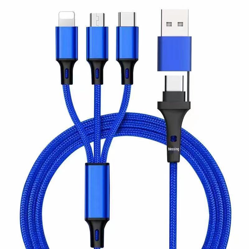 

PD 3-in-1 USB to Type-C Multi-Purpose Car Charging Cable