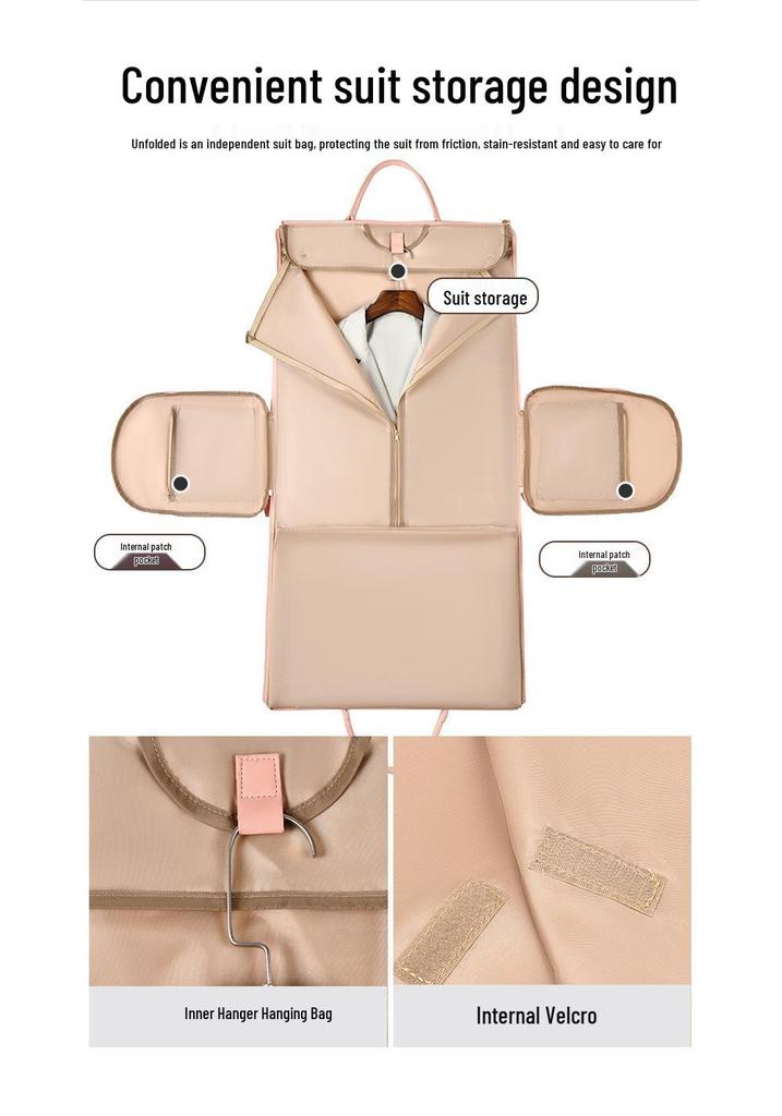 Large Capacity Foldable Travel Handbag - Perfect for Commutes and Short Trips