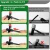 5/50PCS Spiked Dripper Sprinkler 8 Hole Drop Emitter All Round Scattering Sprinkler Garden Flower Watering Irrigation Supplies